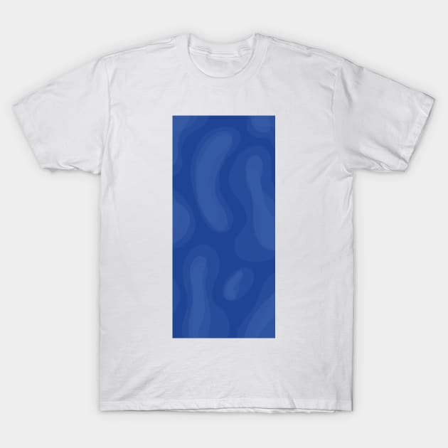 Groovy Blue Lava Lamp T-Shirt by malaynab-artsy